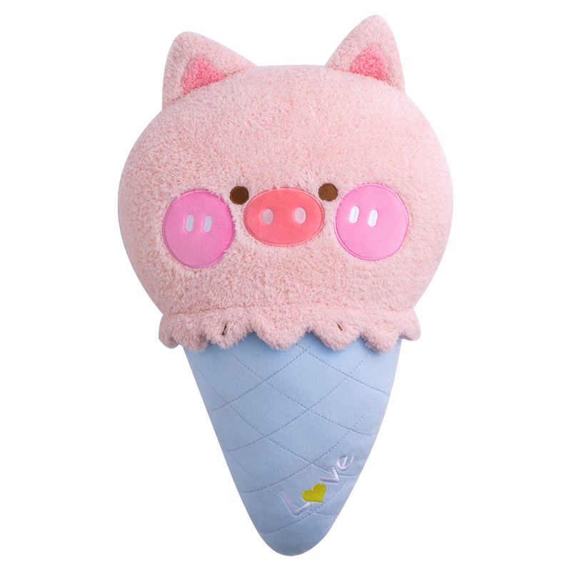 New Arrival High Quality Creative Plush Stuffed Ice Cream