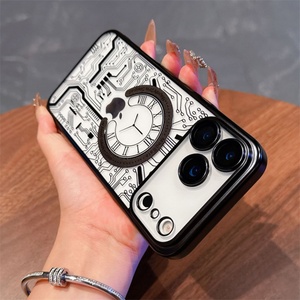 เคส TPU ชุบไฟฟ้าสุดหรูพร้อมเคสโทรศัพท์ฟิล์มเลนส์สำหรับ iPhone 17 PRO MAX เคสแผงวงจร - Product Image 6