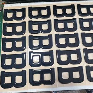 Placa de Matrícula Personalizada con Letras y Números en Gel Epóxico 3D, Placa de Matrícula Acrílica 4D para Automóviles del Reino Unido - Product Image 4