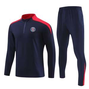 Sweat-shirt de football personnalisé pour homme, club de <span class=keywords><strong>Paris</strong></span>, confortable, respirant, avec numéro et logo de l'équipe - Product Image 2