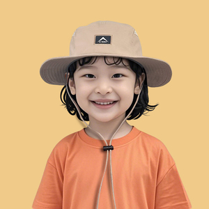 Summer OEM Nylon Waterproof Fisherman Boonie <strong>Hats</strong> With String Custom Embroidery Logo Bucket <strong>Hat</strong> - Product Image 3