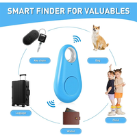Mini traceur GPS étanche Bluetooth localisateur traceur pour animaux de compagnie chiens/chats accessoires de collier de clé pour enfants compatible Android