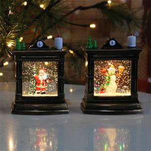 Nuevas Llegadas: Luces LED Mini Chimenea de 1L Blanco Cálido con Agua, Luces LED Decorativas de Mesa para Navidad y Decoración Festiva del Hogar - Product Image 4