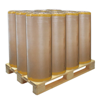 Papier synthétique thermique à revêtement supérieur avec adhésif thermofusible pour congélateur, étiquette de matière première PP thermique directe, rouleau géant