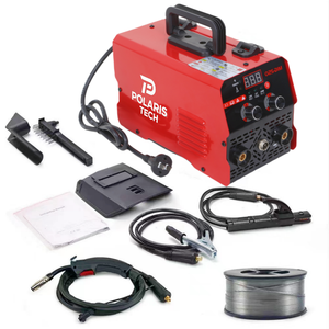 Soldadora MIG sin Gas Fácil de Usar, Modelos MIG-250, Viene con Carrete de Alambre de 1 kg y 0,5 kg de Alambre Adicional para Prácticas y Trabajos Pequeños - Product Image 1