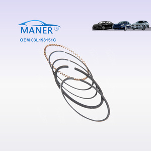 Kit de segments de piston moteur MANER 038107301A 03G198151/A/B/D 81,01 mm pour VW GOLF JETTA BEETLE AUDI A1 A3 TT - Product Image 3