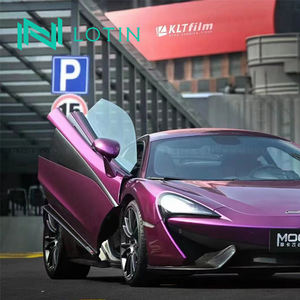 Vinilo para Envoltura de Automóviles, Color Verde Esmeralda, Acabado Metálico Brillante - Product Image 4