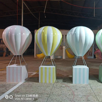 Vente chaude, bonne qualité, décoration de mariage et d'événements à Guangzhou Namchi, décoration de ballon d'air en fibre de verre, sculpture de décoration