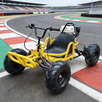 Go Kart Todoterreno de 212cc, Gasolina, 4 Tiempos, con Pedales, para Adultos, con Cadena, para Playa, Montaña, Dunas de Arena, Actividades al Aire Libre