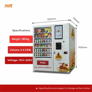 La máquina expendedora de alimentos calientes con pantalla de 21,5 pulgadas es producida a medida por la fábrica - Product Image 2