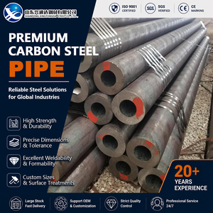 ท่อเหล็กคาร์บอน API 5L Gr.B A53 Gr.B รีดเย็นขนาด 219.1 มม. หนา 2 มม. Sch20 EN 10216-1 สำหรับท่อส่งน้ำมันและก๊าซ - Product Image 1