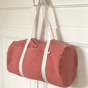 Custom Logo Round Shape Cotton Gauze Bowling Gym Fitness Weekender <strong>Bag</strong> Travel Duffel Duffle <strong>Bag</strong>
