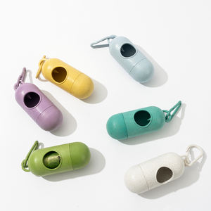 Nouveau distributeur de sacs à déjections canines portable et pliable, écologique, en silicone, avec clip mousqueton – Sac à déjections pour animaux de compagnie - Product Image 5