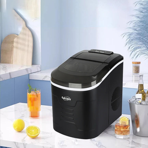 Machine à glaçons électrique compacte et silencieuse avec réservoir de 2,2 L, capacité quotidienne pour usage commercial et domestique - Product Image 3