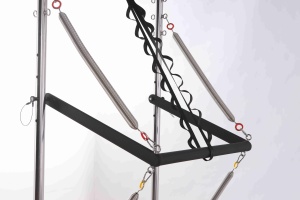 Pura Flow Pilates Vijfdelige Apparatuur Zware Combinatie Glijdende Bed Cadillac Core Bed Yoga Gym Fitness <span class=keywords><strong>Machine</strong></span> - Product Image 4