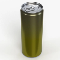 200ml 250ml 330ml Silm/Sleek vide canettes de bière en aluminium avec extrémités faciles à ouvrir