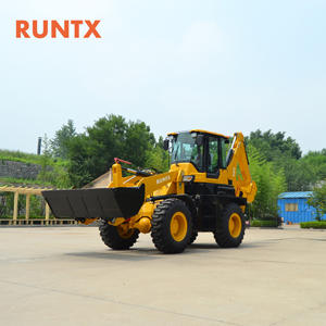 Maquinaria de movimiento de tierras RUNTX Motor Epa Retroexcavadora Diesel Nueva retroexcavadora remolcable Retroexcavadora 4x4 - Product Image 6