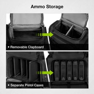 กระเป๋าอุปกรณ์ยุทธวิธีแบบกำหนดเองสำหรับเก็บกระสุน กระเป๋าเป้สะพายหลังแบบมืออาชีพพร้อมช่องใส่ปืน กระเป๋าเป้สะพายหลังยุทธวิธี - Product Image 5