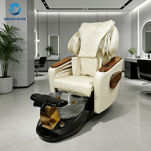 Meubles de salon de manucure personnalisés, fauteuil de pédicure électrique avec massage, fauteuil de pédicure de spa pour manucure avec pompe, sans plomberie - Product Image 1