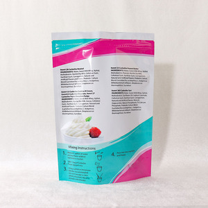 Sachet Doypack Premium Personnalisé de Qualité Alimentaire Refermable à Haute Barrière pour l'Emballage de Desserts et de Yaourts Surgelés Faible en <span class=keywords><strong>Calories</strong></span> - Product Image 2