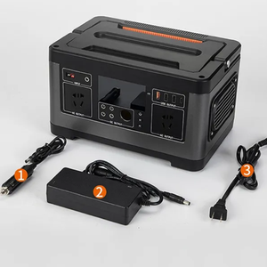 ชุดเครื่องกำเนิดไฟฟ้าพลังงานแสงอาทิตย์ จัดส่งรวดเร็ว 500W ชาร์จไร้สาย ไฟ LED ระบบกักเก็บพลังงาน A5 ความจุแบตเตอรี่ 520Wh - Product Image 5