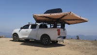 Hochwertiges Markisenzelt Wasserdichtes Auto-Dachzelt Sonnenschutz für Outdoor-Camping Dachzelt