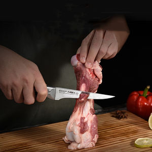 Professionale in acciaio inox cucina <span class=keywords><strong>macellaio</strong></span> coltello Set disossamento coltello macellazione con manico in legno Pakka - Product Image 4