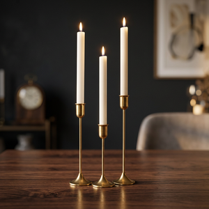 Elegante y Moderno Portavelas de Aluminio Fundido Hecho a Mano y Ecológico para Decoración del Hogar, Mesa de Comedor, Hoteles, Eventos Festivos AWE - Product Image 2
