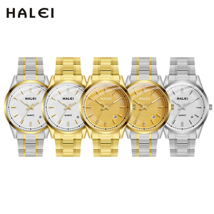 Montre à quartz pour homme HALEI, cadran rond, affichage analogique de la date, mouvement japonais, vente en gros - Product Image 5