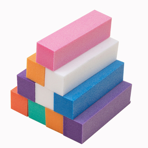 OEM fabrika fiyat tek kullanımlık 4 taraflı tampon blok özel etiket özel Logo yüksek kalite 4 yolları tırnak törpüsü bloğu - Product Image 1