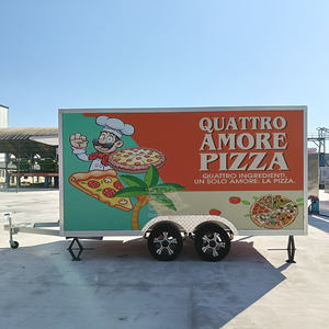 Food Trailer Manufacturer Mobile Kitchen Fast Food Truck Outdoor Coffee Bar <b>Barbecue</b> Hot Dog Burger Food Trailer - Product Image 4