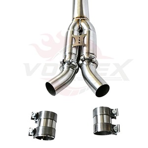 ท่อไอเสียแบบ Single Midpipe รุ่น Vortex SS304 สำหรับ BMW M2 G87 M3 G80 M4 G82 S58 3.0T ปี 2023-2026 ระบบสมรรถนะสำหรับการแข่งขัน ติดตั้งได้โดยตรง - Product Image 6