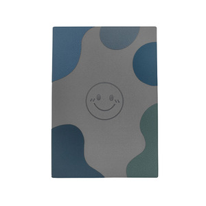 สมุดโน้ตหนัง PU แบบกำหนดเอง สมุดโน้ตลายการ์ตูน สมุดโน้ตหน้ายิ้ม สมุดบันทึกเด็ก สมุดบันทึกพกพา - Product Image 1