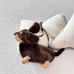 UK JE Alto Dachshund Peluche Super Douce Chien de Mariage pour Lancer, Jouet et Poupée, Rembourrage Polyester et Coton PP, Unisexe, 14 ans et plus, Vente en Gros CN - Product Image 1
