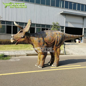Disfraz de Dinosaurio <span class=keywords><strong>Triceratops</strong></span> Mecánico Realista que Camina - Product Image 3
