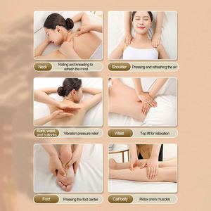Estera de masaje de estiramiento de cuerpo completo, los más vendidos de <span class=keywords><strong>Amazon</strong></span>, colchón de masaje eléctrico con calefacción <span class=keywords><strong>Shiatsu</strong></span> vibrador con bolsa de aire - Product Image 4