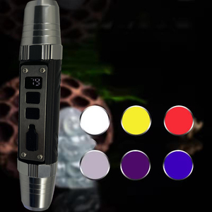 6 in 1ジェムストーントーチテスター懐中電灯ホワイトイエローブルーレッド識別365nm 395nm UV 6ライトUSB-C宝石懐中電灯 - Product Image 4