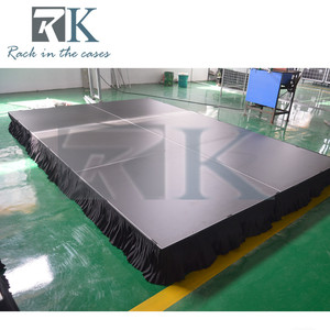 Kit de Escenario Premium con Faldones, Plataforma de Escenario para Bodas, Escenario Modular - Product Image 5