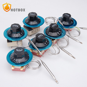 Thermostat de chauffage à bouton rotatif avec régulateur de température réglable - Product Image 1