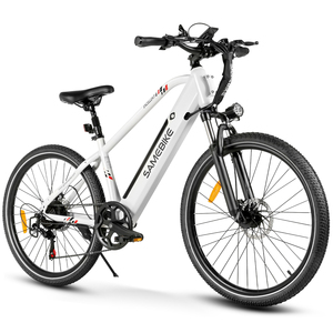 Bicicleta de ciudad eléctrica de acero de alto carbono de almacén de la UE Shimano desviador buje trasero batería de litio integrada Ebike tubo marco - Product Image 2