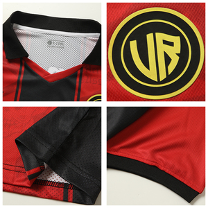 Ensemble de maillots de football personnalisés avec logo pour hommes et enfants, tenue de football respirante à séchage rapide, maillot d'entraînement pour équipe de club, maillot de football thaïlandais - Product Image 5
