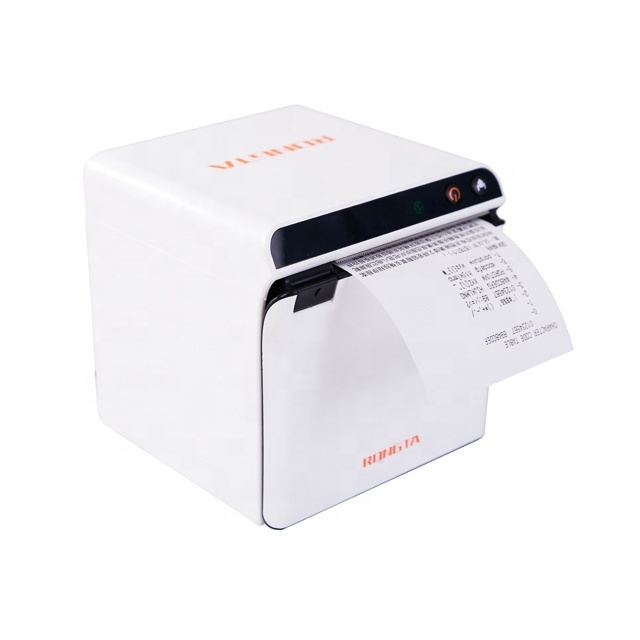 3 Inch Direct Thermal for POS Printer with Auto Cutter Paper Front Out 250mm/s Printing Speed 8dots/mm Resolution