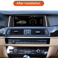 Lecteur multimédia Android 10,25 pouces avec navigation GPS et écran tactile pour BMW Série 5 F10/F11 2011-2017 Autoradio