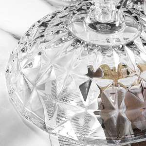 Assiette Verrerie <span class=keywords><strong>Brasilia</strong></span> Gateau Bol À Fruits Plateau Assiettes En Verre Plateau À Bonbons Alimentaire Plateau À Dessert Pour Plat Alimentaire - Product Image 5