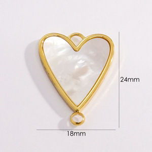 ช่อดอกไม้เปลือกทอง |   จี้ห้อยทำจากสแตนเลสสตีลเคลือบ PVD 18K สำหรับทำเครื่องประดับ DIY กันน้ำ ป้องกันอาการแพ้ และทนทาน - Product Image 6