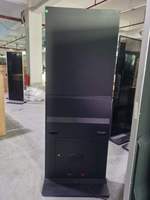Kiosco con Pantalla Táctil Vertical de 55 Pulgadas, 4K, LCD HD para Interiores, Panel IPS con Retroiluminación LED, Soporte de Pie, Pantalla Publicitaria con WiFi