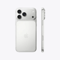 Teléfono Inteligente Apple iPhone 17 Pro Max, 5G, 12GB, 256GB/512GB, Cámara de 108MP, Pantalla AMOLED de 6.8'', 6800mAh, Carga Rápida, Desbloqueado Global