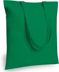 Personalisieren Sie benutzer definierte farbige Bio-Baumwolle Canvas Taschen Doppel griff Öko-recycelbare Shopping Schulter Einkaufstasche für Frauen