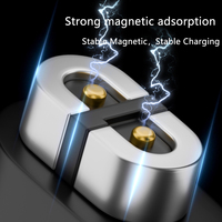 Câble de données USB-A vers Type-C magnétique de haute qualité, câble de charge rapide pour écouteurs