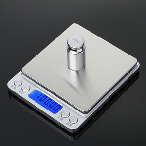 Balance de poche miniature de haute précision Hengsaite, nouvelle balance électronique pour la pesée de l'or, précision de 0,01 g, maximum 200 g/500 g - Product Image 2